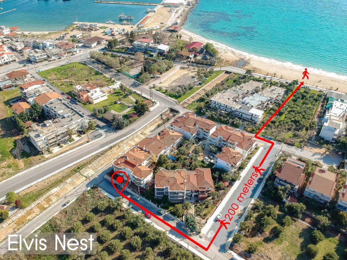 Elvis Nest Daire Nea Moudania Dış mekan fotoğraf